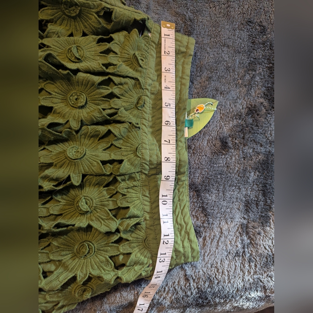 Farm Rio Green Richlieu Midi Skirt - Picture 16 of 16
